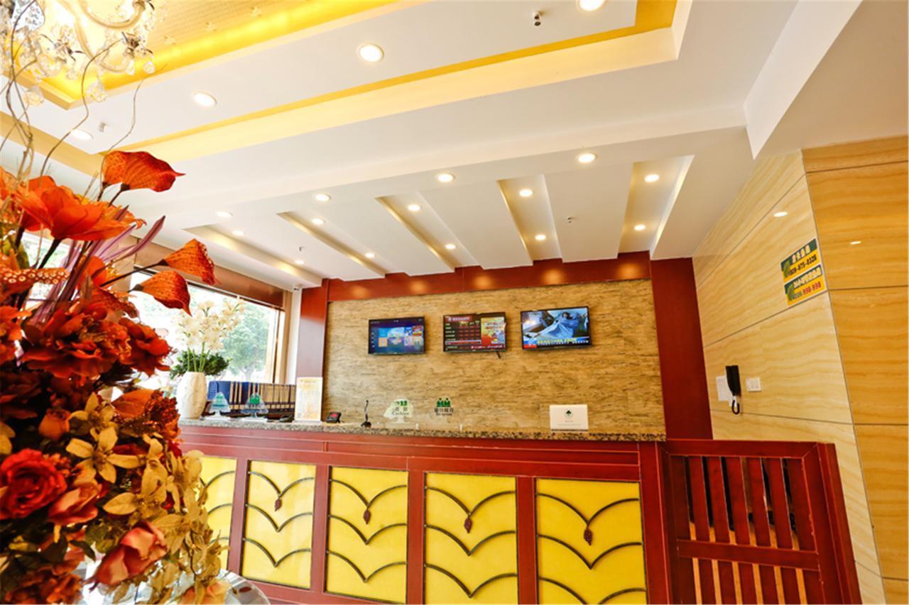 Greentree Inn Anhui Hefei Qingxi Road Business Hotel Exterior foto